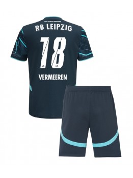 RB Leipzig Arthur Vermeeren #18 Dječji Rezervni Dres kompleti 2024-25 Kratak Rukavima (+ kratke hlače)